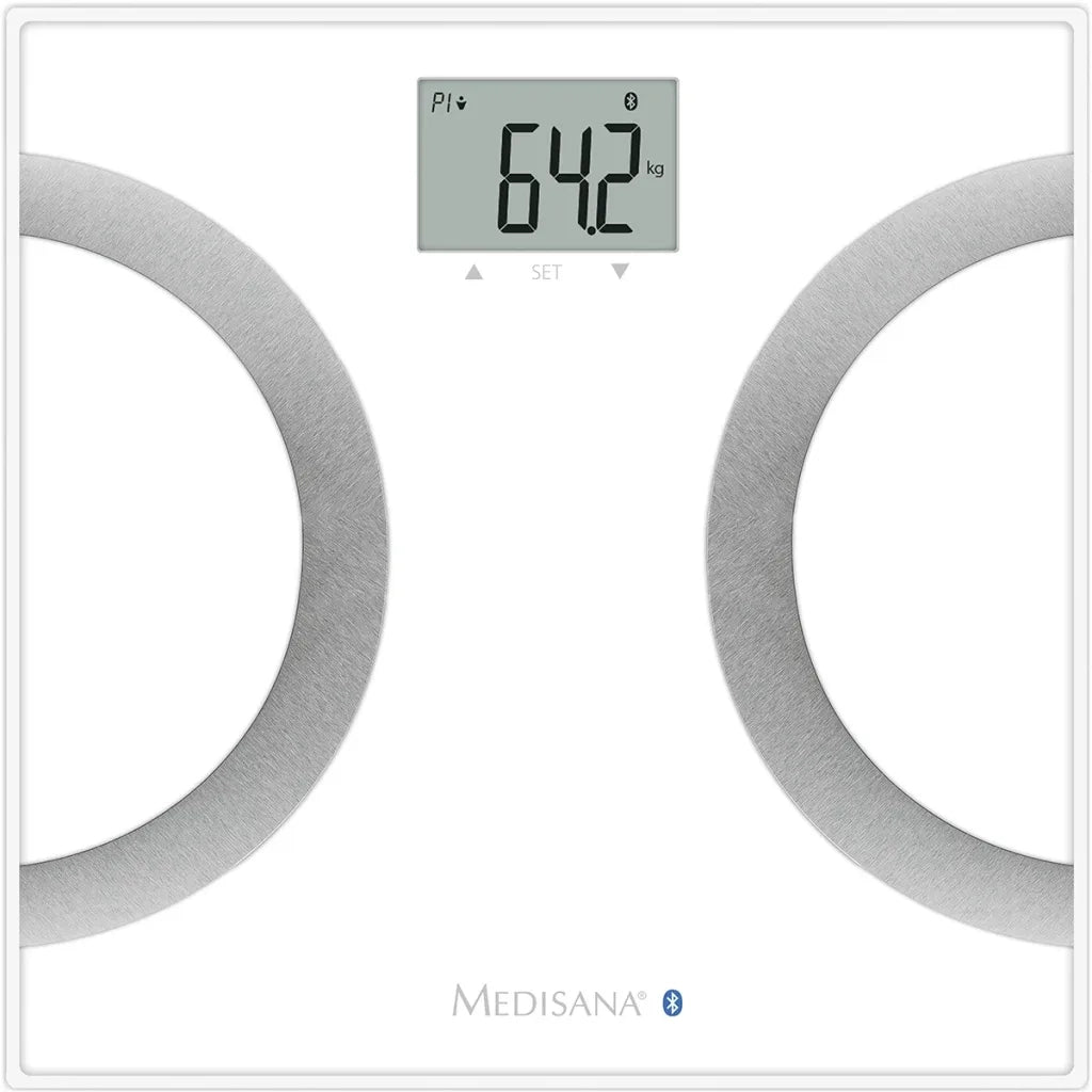 Medisana Bilancia Pesapersone con Analisi Corporea BS 445 180kg Bianca 408876