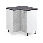 Vicco Mobile ad angolo cucina Calcestruzzo 75.6 cm , PL Antracite