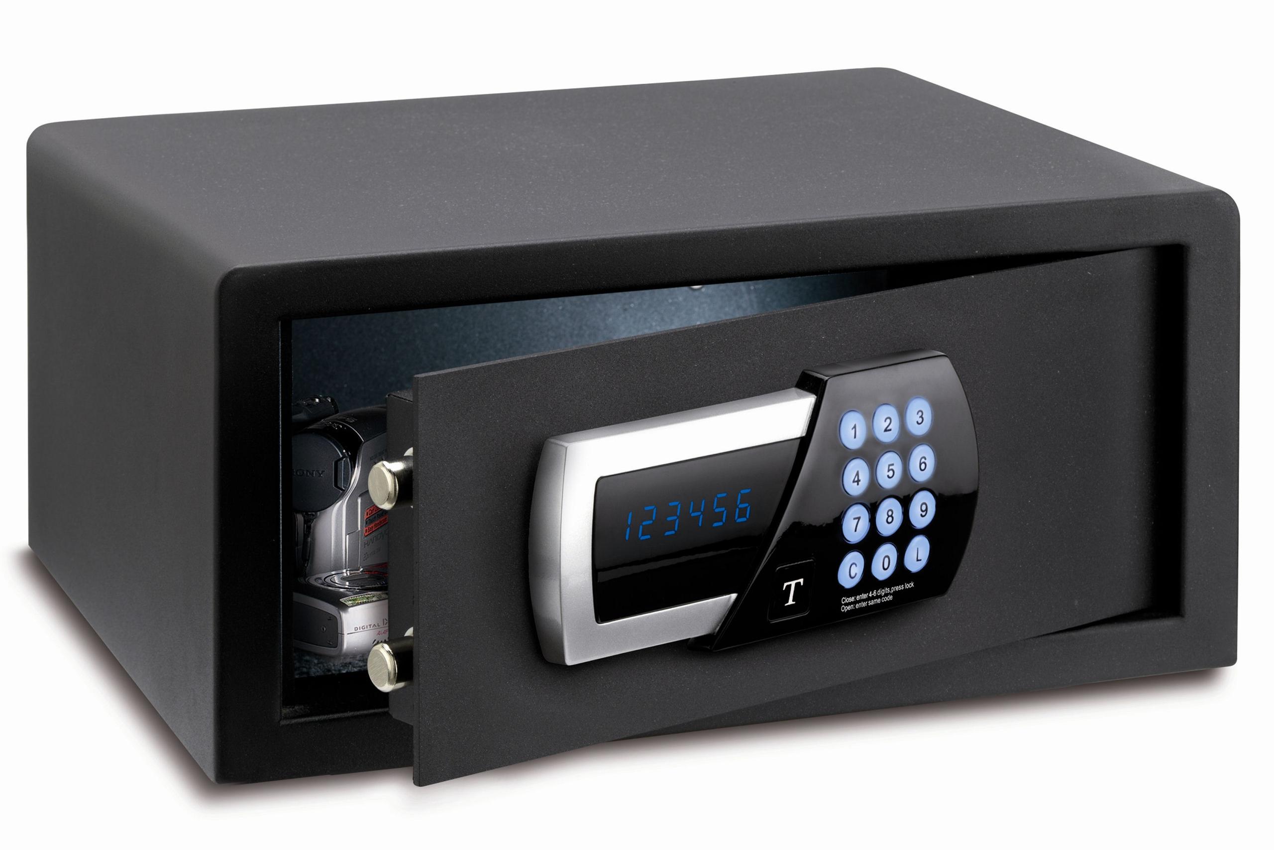 Cassaforte a Mobile Hotel Digitale Display + Pass Technomax - 200X405X410Mm