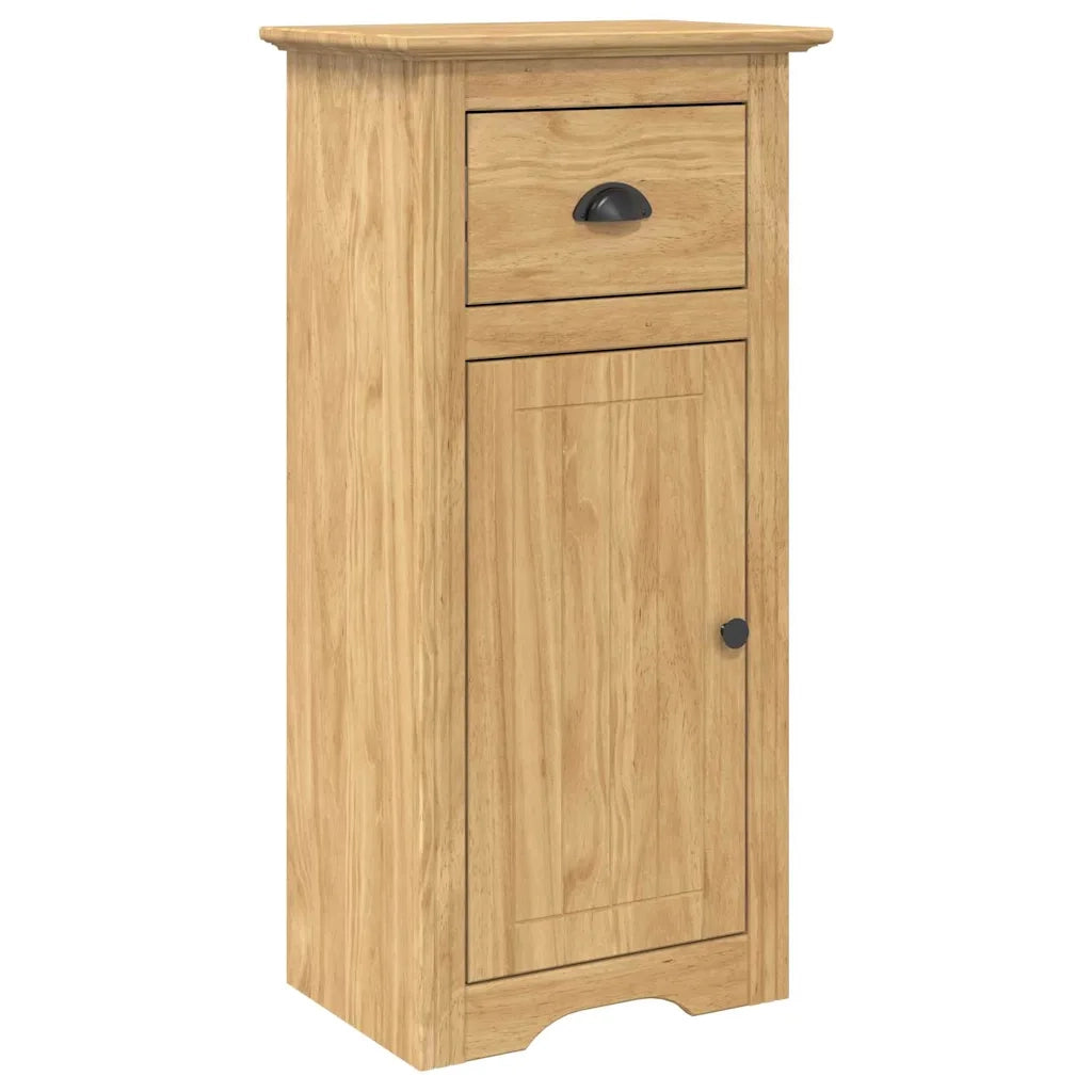 Mobile da Bagno con cassetto BODO Marrone miele 44 x 30 x 90 cm