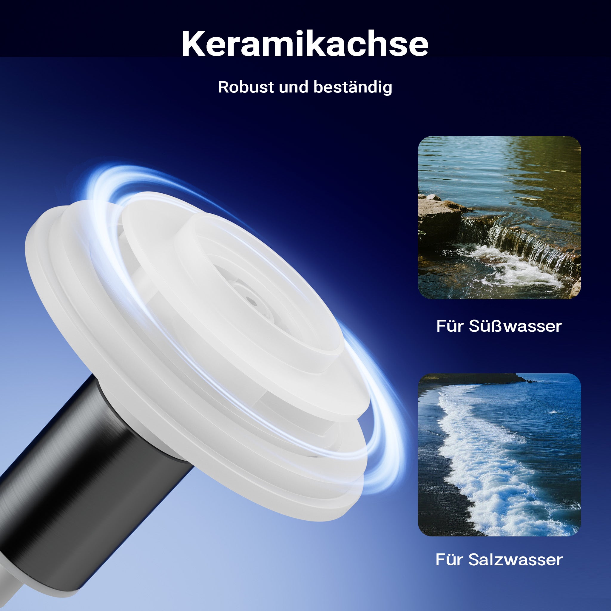 SuperECO CET-35000 Pompa da Laghetto con flussometro, 32000l/h, 450W, Prevalenza 12m