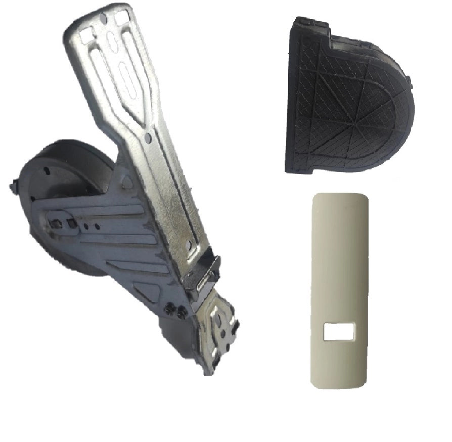 Avvolgitore Tapparelle Universale Kit Completo Placca e Cassetta da metri 6 placca bianca