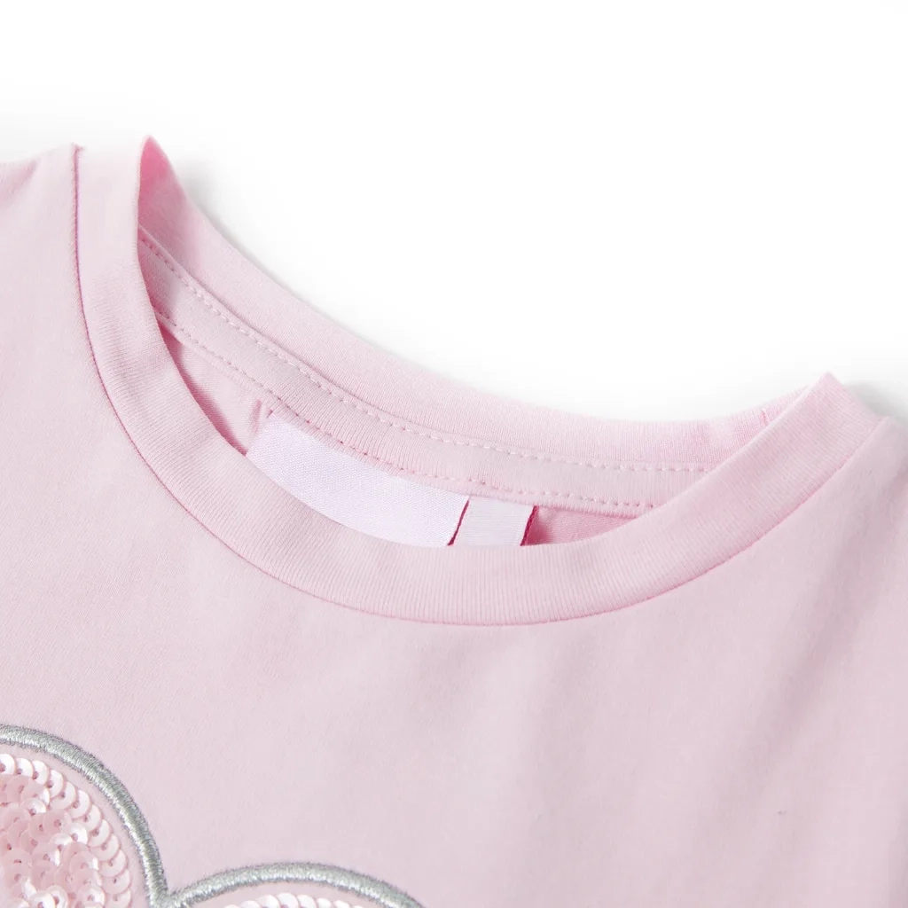 Maglietta da Bambina Rosa Chiaro 104cod mxl 109292