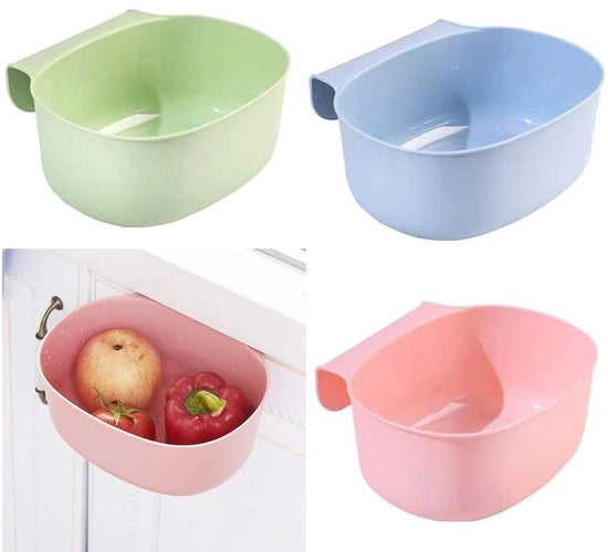 Set di contenitori per la raccolta dei rifiuti a sospensione per la cucina, 3 pezzi, soluzione per la gestione dei rifiuti, contenitori per la raccolta dei rifiuti spaziosi e contenitori per la raccolta dei rifiuti domestici.