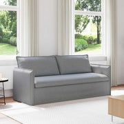 Divano Grigio chiaro 196 x 82 x 85 cm Tessuto