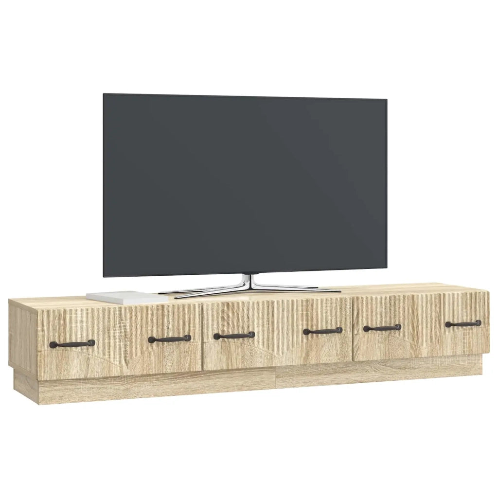 Mobile TV Rovere Sonoma 147 x 34,5 x 27 cm Legno ingegnerizzato