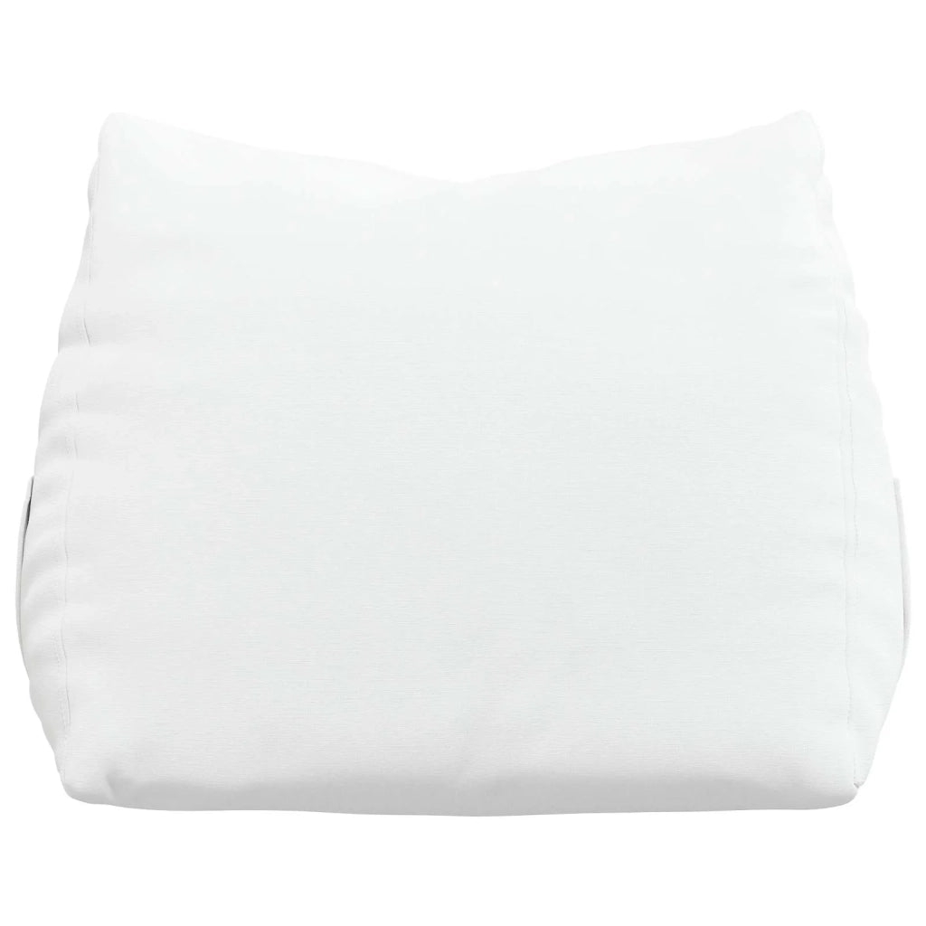 Cuscino per Schiena Bianco 45 x 20 x 35 cm Tessuto