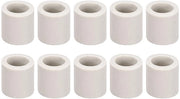 Cavi elettrici isolati in ceramica - Diametro 9 mm - 10 pezzi - Protezione termica - Cavi in benda - Duraturo - Tubi di isolamento