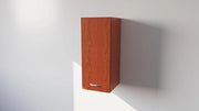 Pensile Cucina in Legno Nobilitato Ciliegio Mobile Alto con 1 Anta, Pensile Componibile Moderno Made in Italy (H60XL30XP32cm)