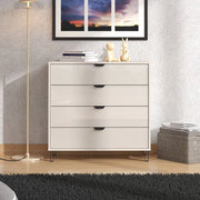 Tornata, Cassettiera 4 Cassetti, 93x40x90.5h cm Beige