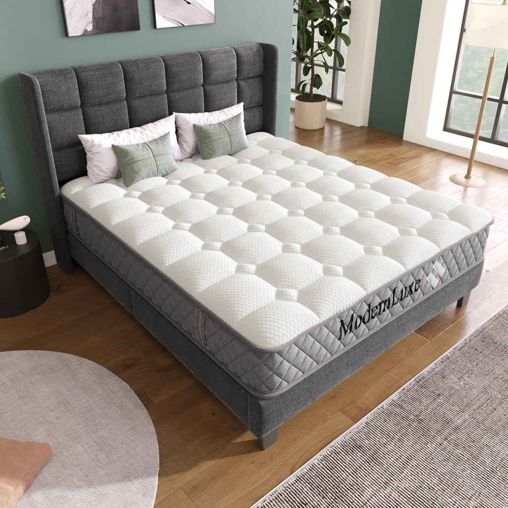 Materasso Ortopedico 160x200 cm H3 con 7 Zone a Molle Insacchettate e Schiuma Fredda Certificato OEKO-TEX