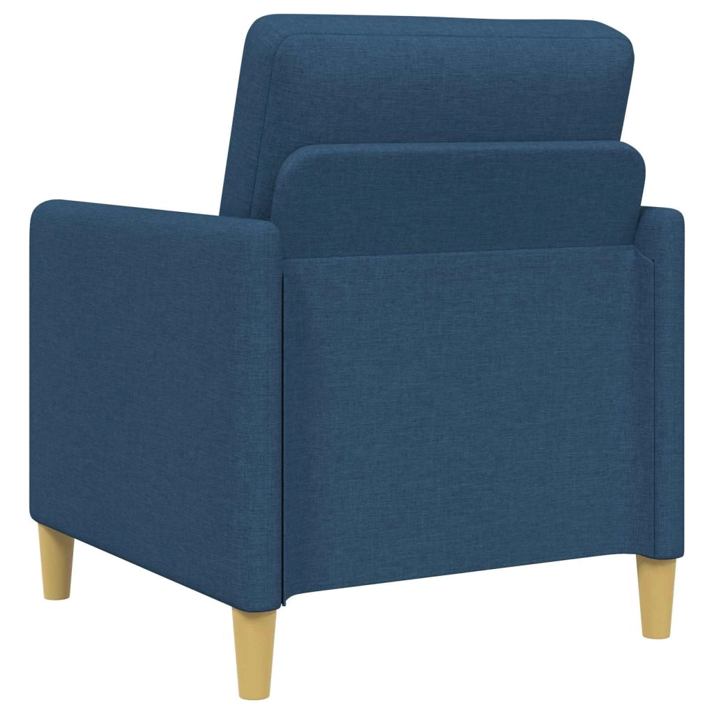 Set di Divani con Storage 2 pz Blu Poliestere 3429184