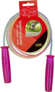 Saltellino per Bambini con Studs Scintillanti - Colorato - Lunghezza 1,90 m