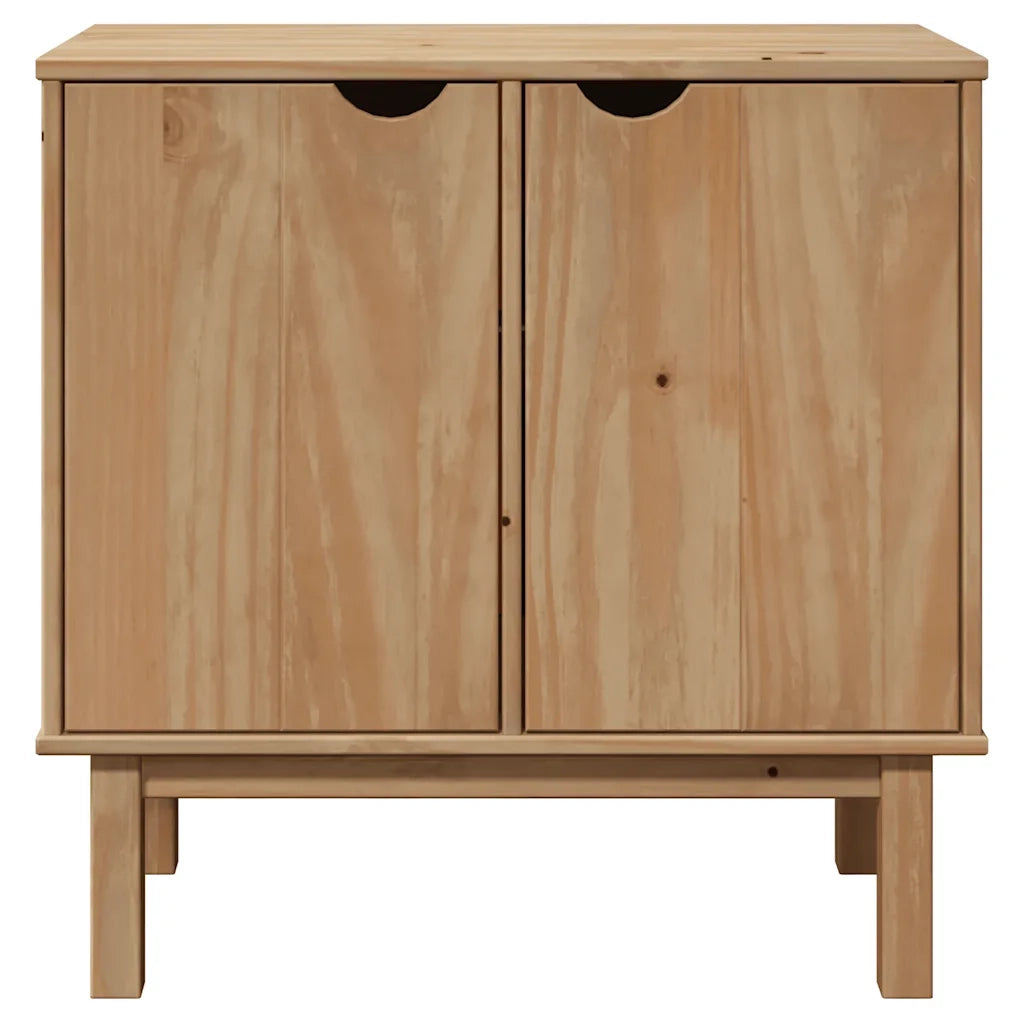 Mobile da Corridoio OTTA 45x39x57 cm in Legno Massello di Pino
