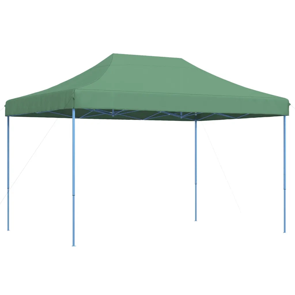 Tenda da Festa Pieghevole Pop-Up - Gazebo Verde 410x279x315 cm