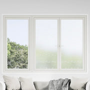 Pellicole per Finestre Design Smerigliato a Strisce in PVC 3206468