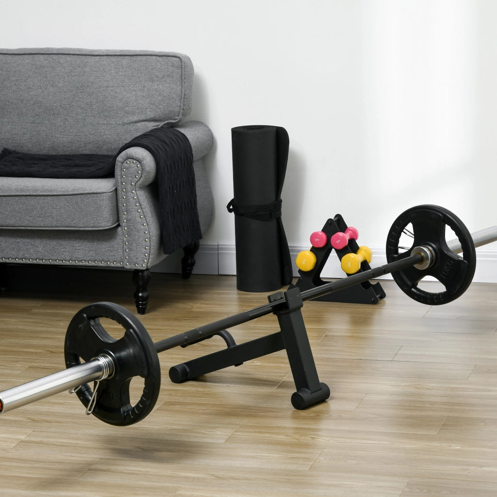 Jack per bilanciere per stacco da terra ¨C zephmum ¨C 50x12x33 cm nero