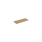 Piano per mobile sotto lavabo BRAZZA – 120 cm – Rovere chiaro – Spessore 2,5 cm – Da appoggiare