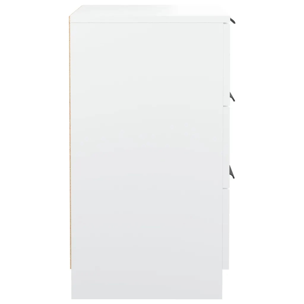 Comodino Bianco 40x36x65 cm 811268