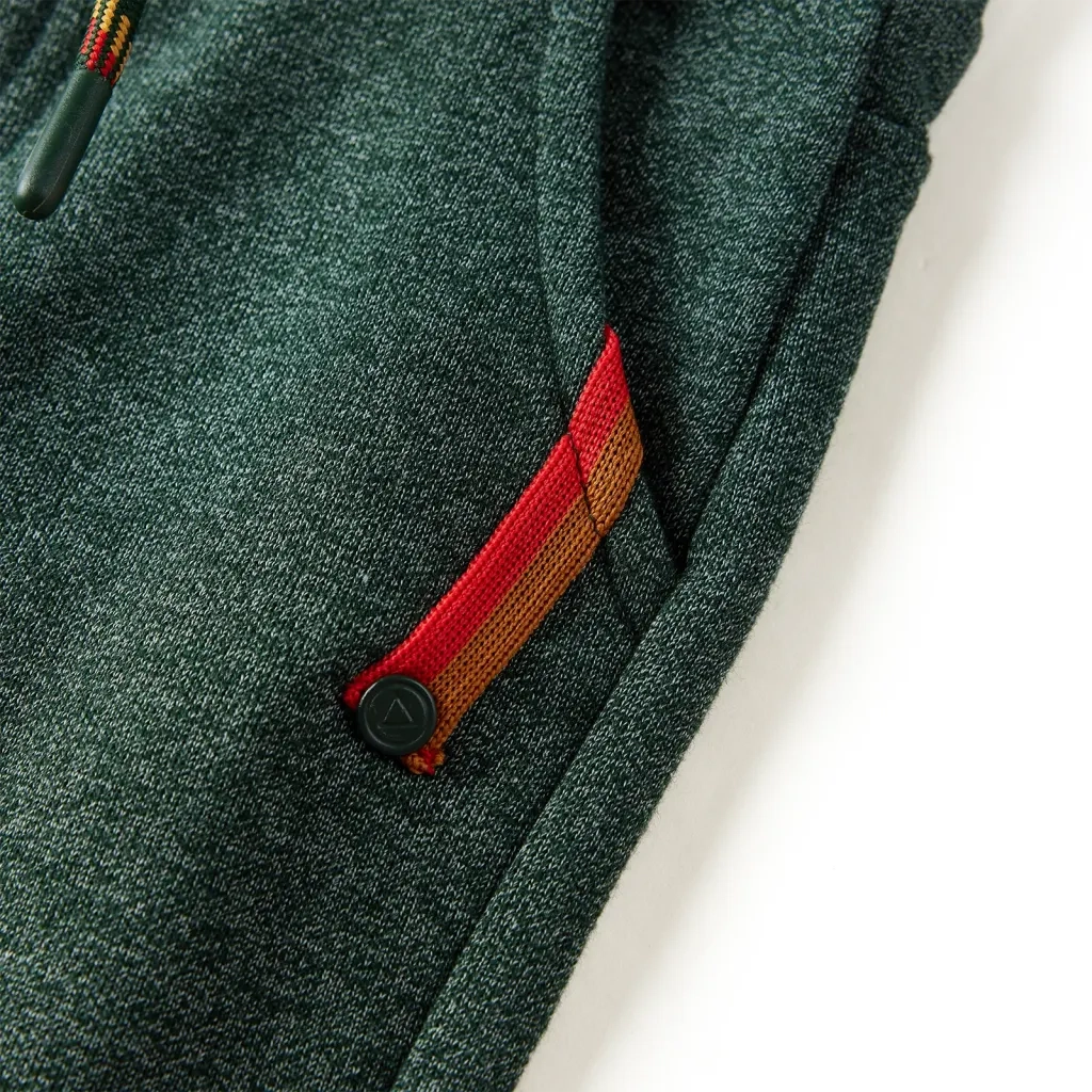 Pantaloni Tuta per Bambini Verde Scuro 92 CFW2568721