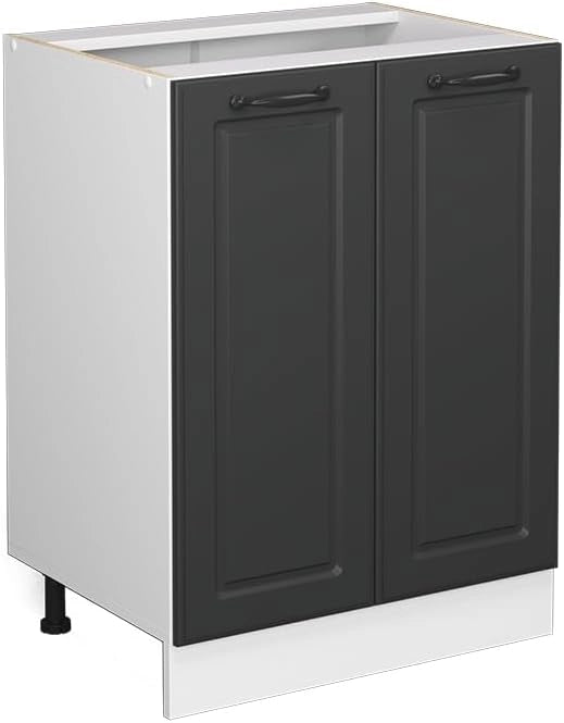 Frontale cucina R-Line, Antracite casa di campagna, 59.2 x 71.3 cm frontale del mobile per mobile base