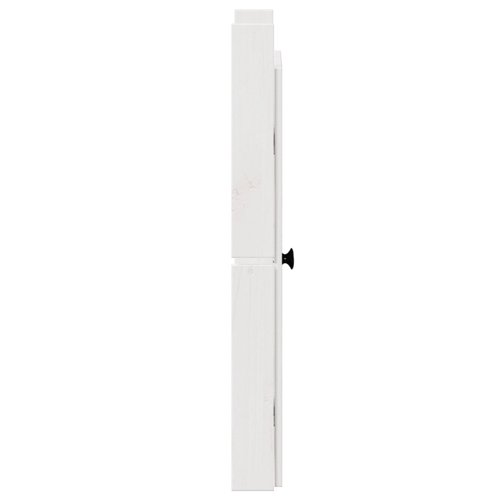 Porte da Cucina Bianche 50x9x82 cm Legno massello di pino