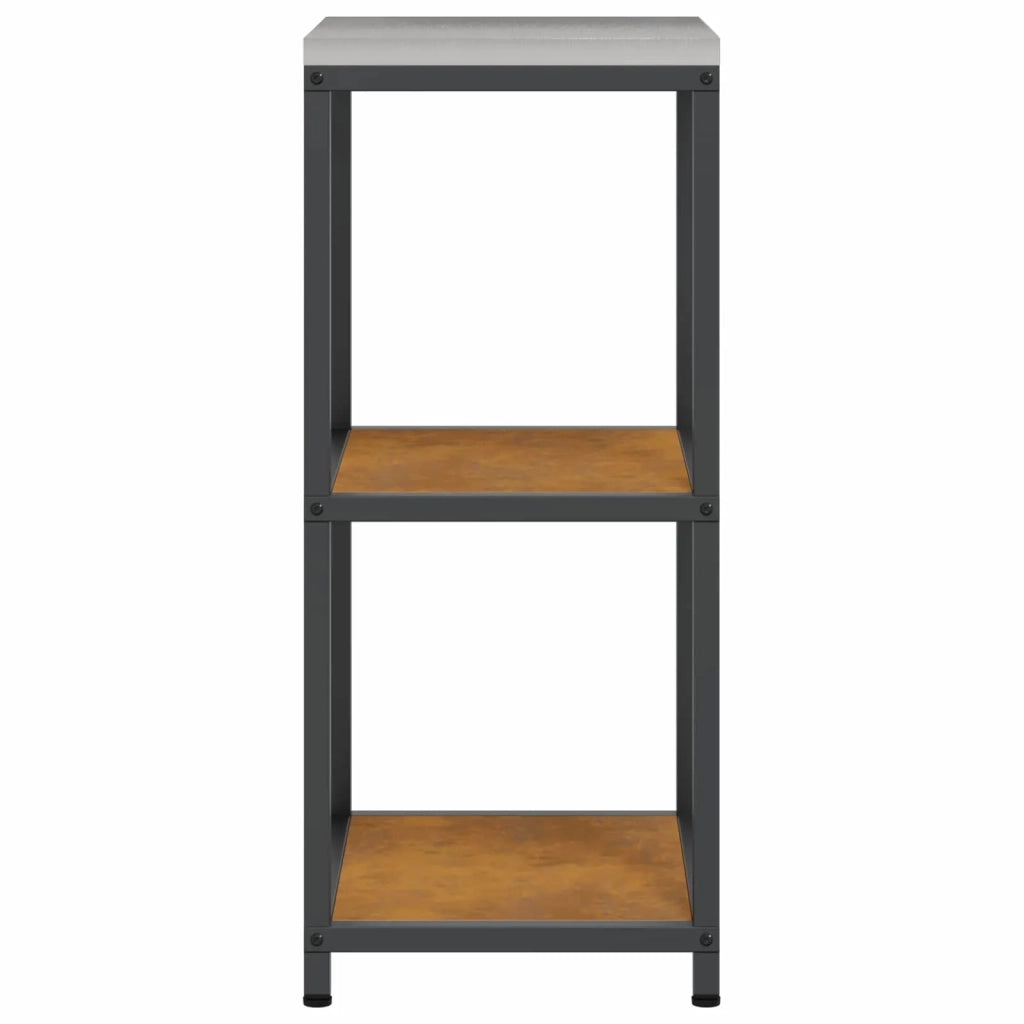 Pensile da cucina | Stoccaggio in cucina HATTEM Ruggine 40 x 50 x 92 cm Acciaio