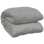 Coperta Ponderata Grigia 220x260 cm 15 kg Tessuto