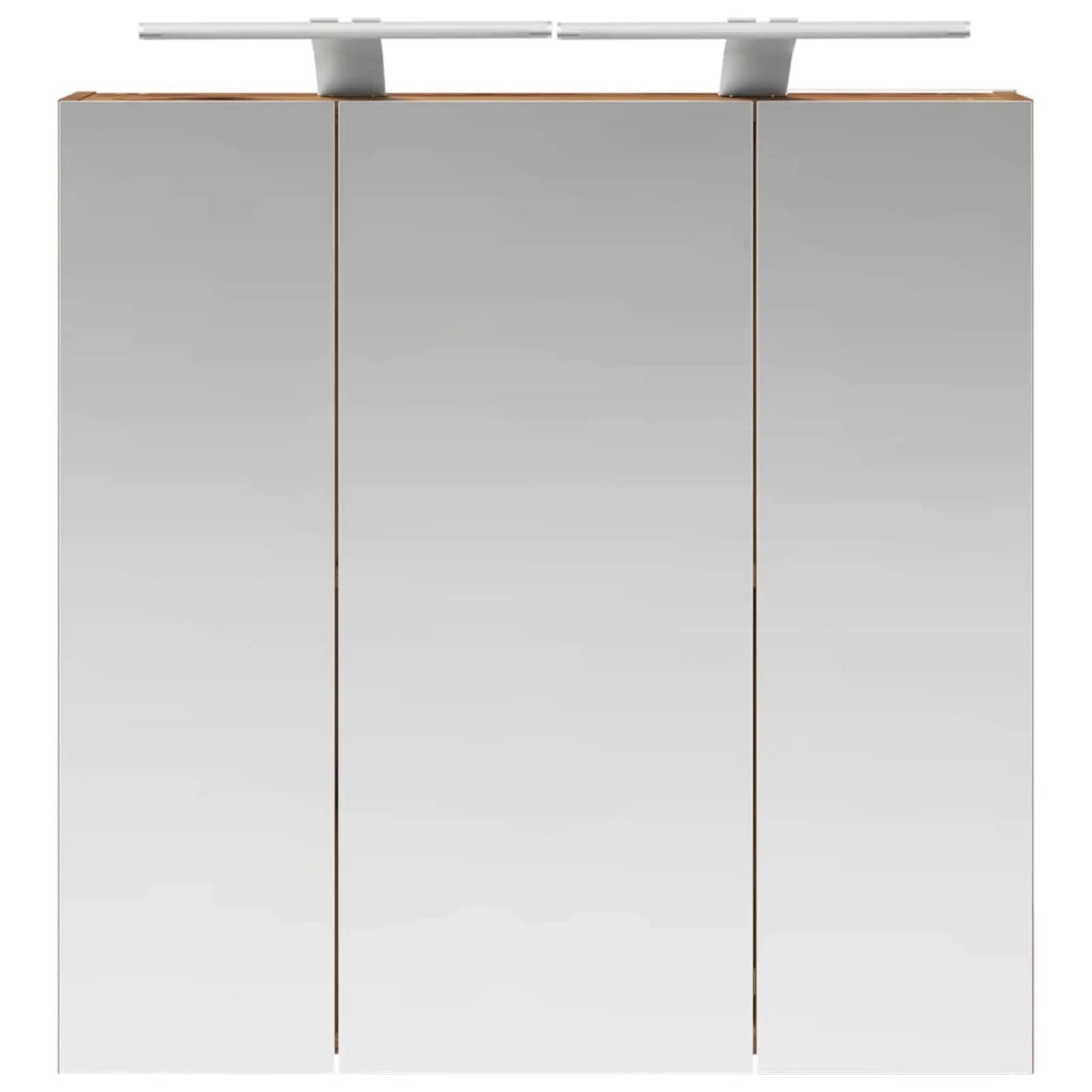 Mobiletto per specchio da bagno Legno vecchio 70 x 14,5 x 70 cm