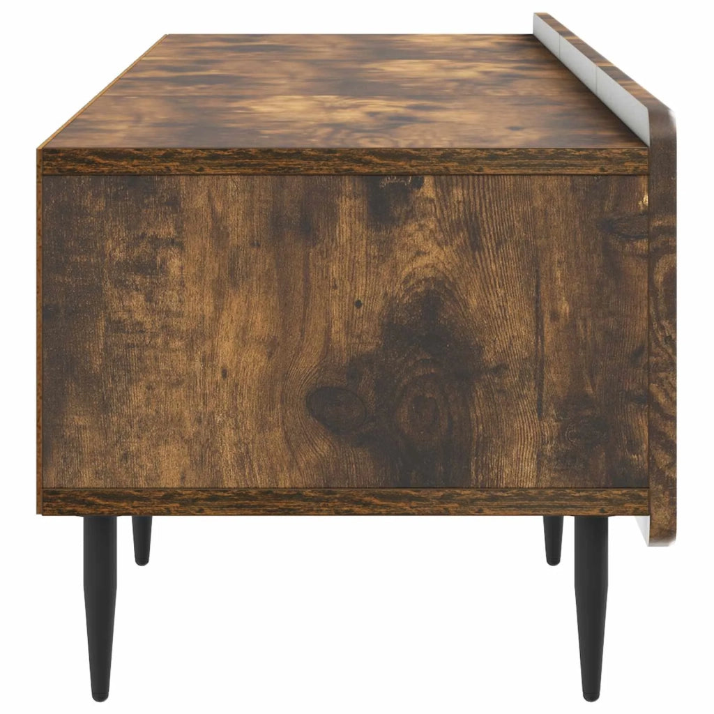Mobile TV Rovere Fumo 147 x 34,5 x 32 cm Legno ingegnerizzato
