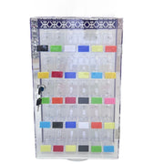 Trade Shop - Espositore Porta Orologi 60 Posti Girevole Con Serratura Professionale -