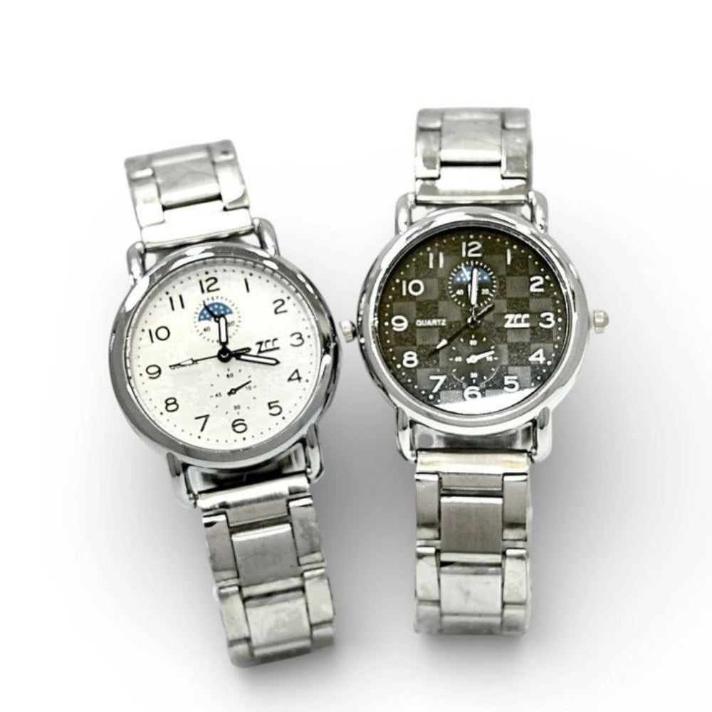 Trade Shop - Orologio Da Polso Donna Acciaio Elegante Quadrante Casual 32mm -