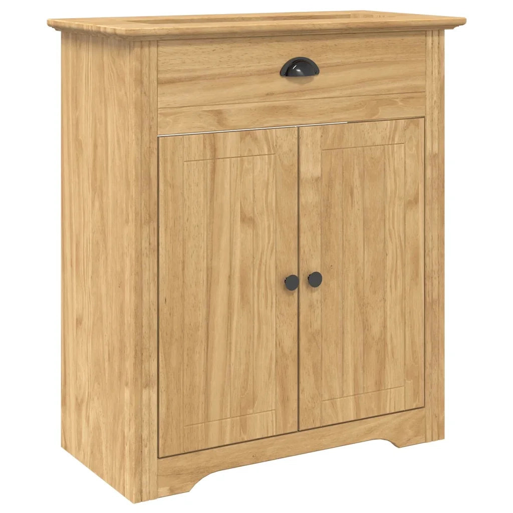Mobile da Bagno con porta BODO Marrone miele 70 x 35 x 80 cm