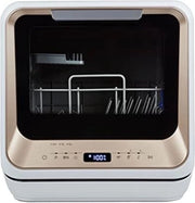 Lavastovigevole mini - Lavastovigevole sottile - Lavastovigevole compatta - Lavastovigevole piccola - 44 x 42 x 43,5 cm - 13,5 kg - 5 litri - Oro