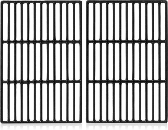 Griglia in acciaio inox (2 pezzi) smaltato 415 x 275 cm per griglia a gas e a carbone - Alta qualità! Barbecue