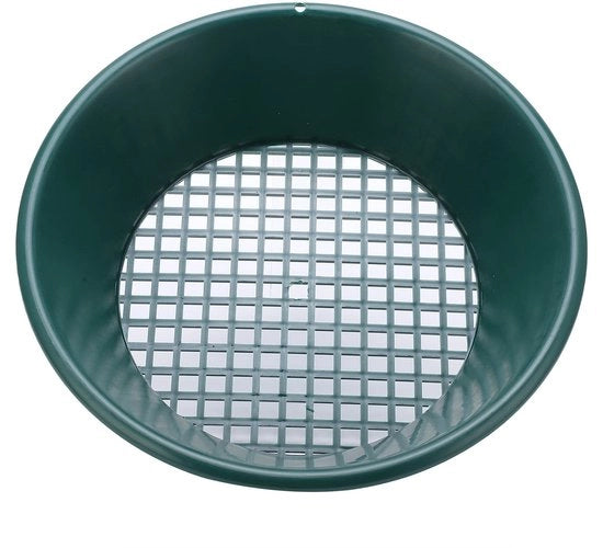 Piatto per la fusione del rame 350 mm - Piatto per la fusione del rame manuale - Attrezzatura per la fusione del rame - Disegno di rete del fondo - Adatto per principianti - Materiale ABS - Vasca per la fusione del rame