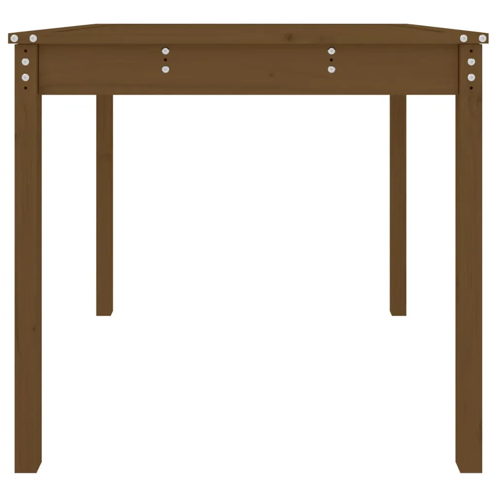 Tavolo da Giardino Ambra 82,5x82,5x76 cm Legno Massello di Pino