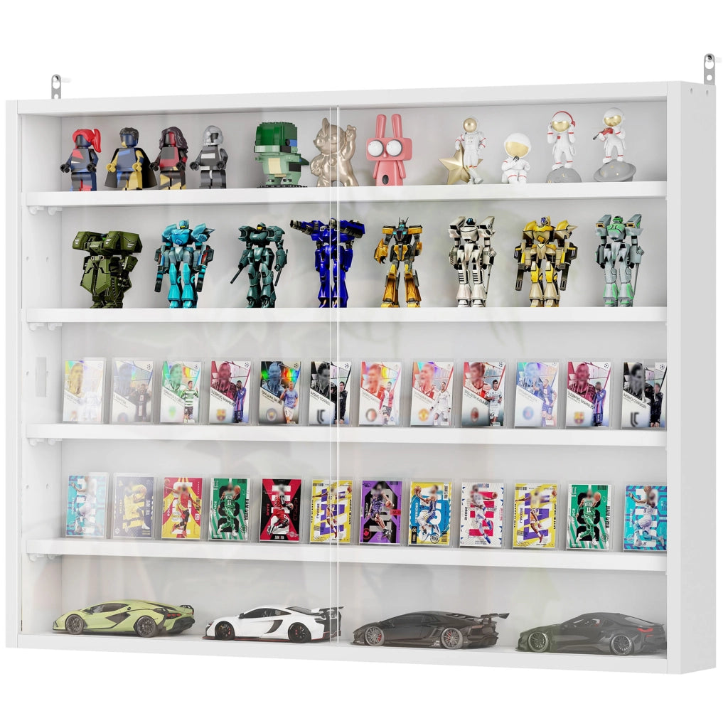 Libreria a muro ¨C zephmum ¨C 80x60x9.5 cm bianco