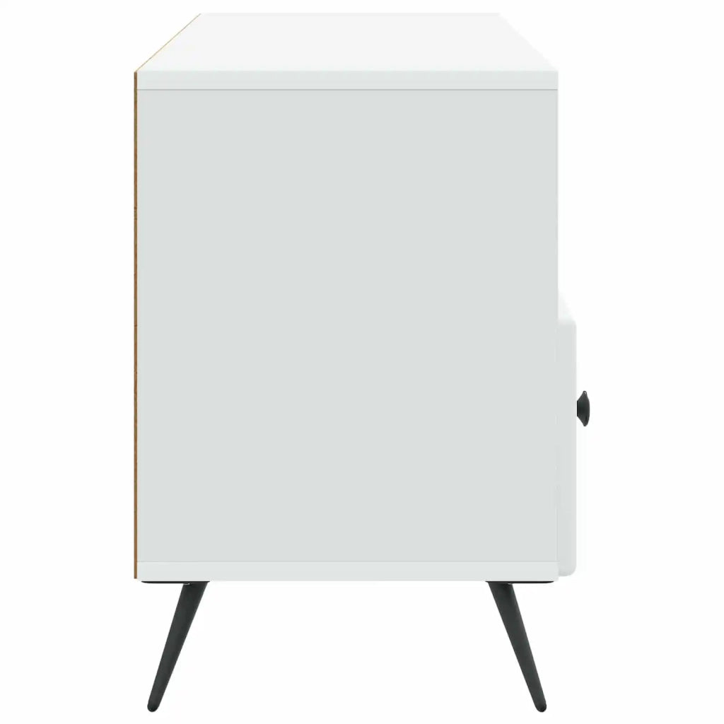 Mobile TV Bianco 102 x 34,5 x 50 cm Legno ingegnerizzato 895595