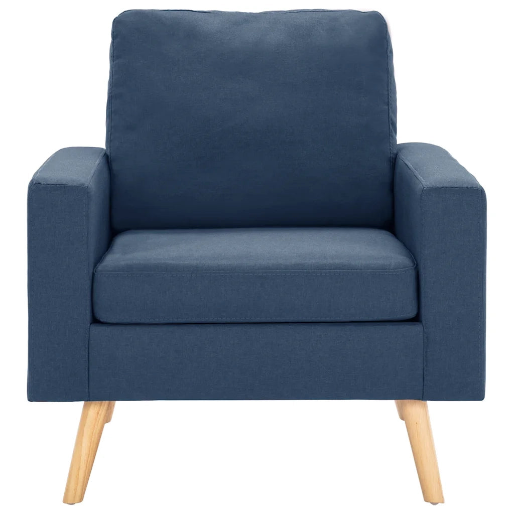 Poltrona Blu in Tessuto cod mxl 19009