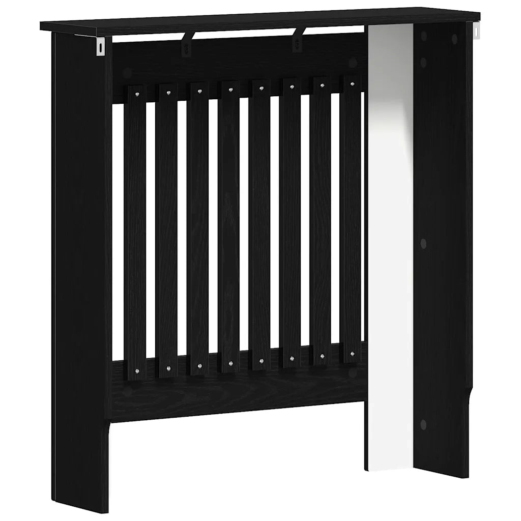 Copertura per radiatori Rovere Nero 78 x 19 x 81,5 cm