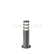 GES023-PALETTO DA ESTERNO COLORE GRIGIO ANTRACITE 1 LUCE ATTCCO E27 40CM IP54