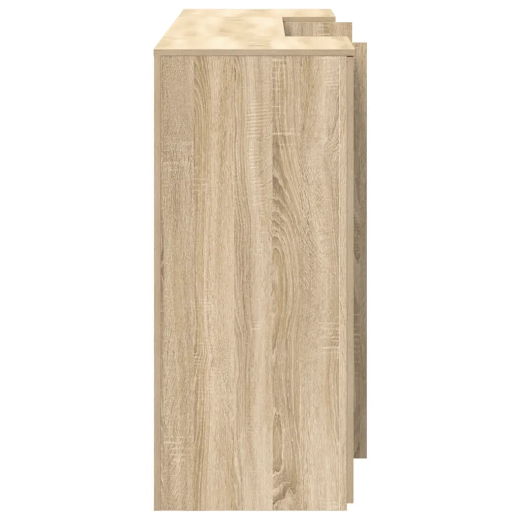 Banco Reception Rovere Sonoma 200x50x103,5 cm Legno Multistrato 3324180