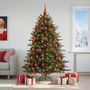 Albero di Natale artificiale con palline 180 cm 300 LED 3466829