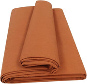 Telo Arredo Cotone 260x280 cm Copridivano Granfoulard Copriletto Tessuto Multiuso Marrone