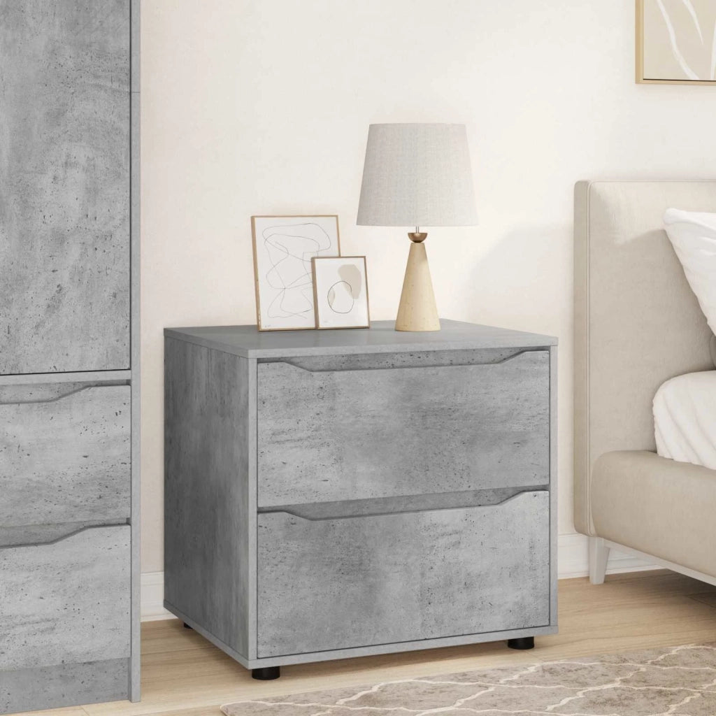 Armadio Grigio cemento 60 x 48 x 57 cm Legno multistrato 888830