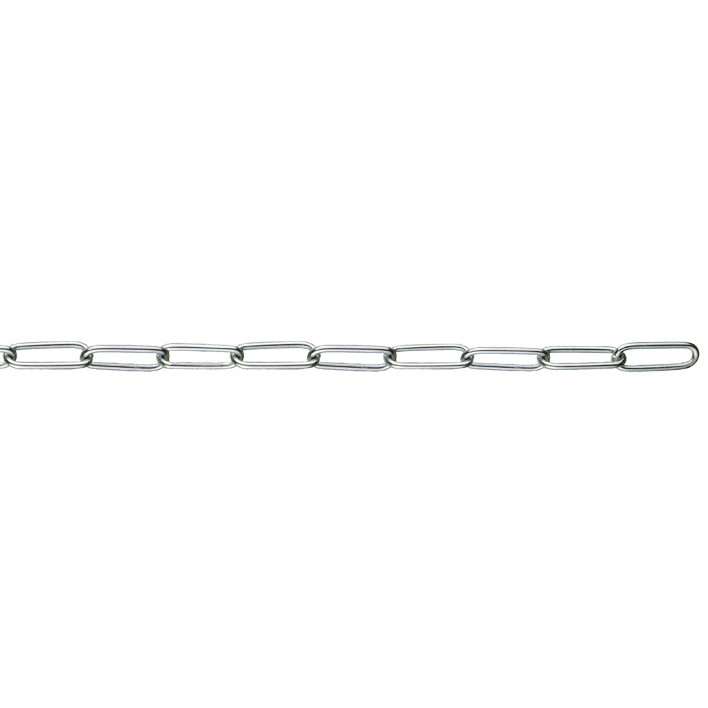 Catena tipo C Ã˜ 2 mm. in acciaio zincato 40 mt.