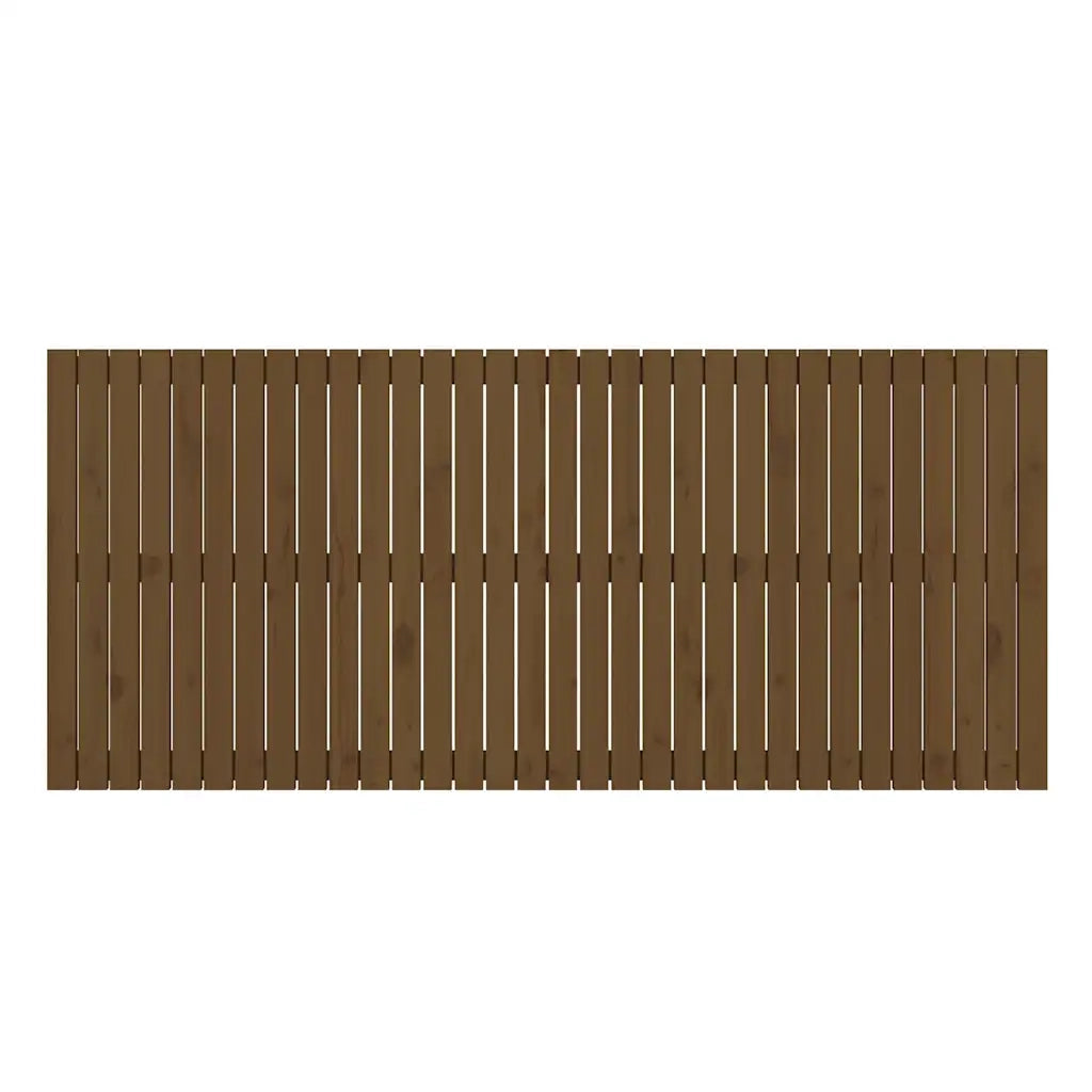 Testiera da Parete Ambra 204x3x90 cm in Legno Massello di Pino 824881