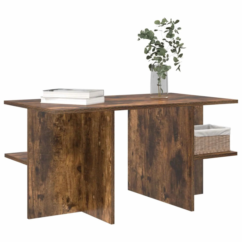 Tavolino da salotto Quercia Affumicata 87 x 50 x 45 cm 8001059