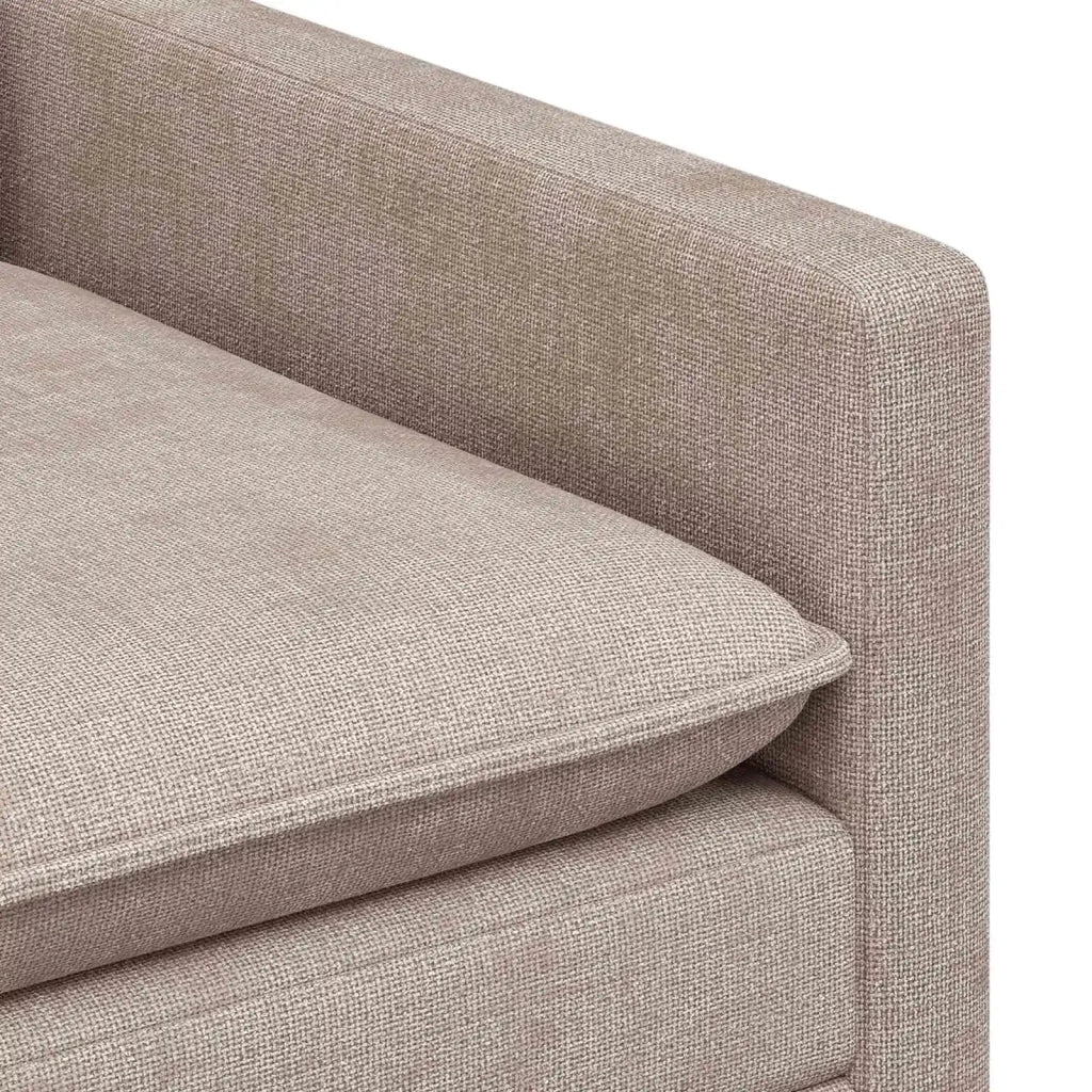 Divano | Divano da soggiorno | Sofa Beige 76 x 81 x 87,5 cm Poliestere